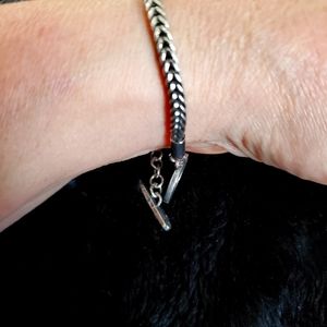 Sterling Silver Toggle Bracelet